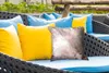 MuchoWow® Outdoor Kissen - Pampasgras - Struktur - Pflanzen Produktbild-Vorschau 4