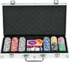 SPORTNOW Pokerkoffer Set, 300 Pokerchips 11,5 Gramm, Produktbild-Vorschau 1