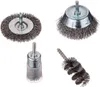 wolfcraft 4-tlg. Drahtbürsten-Set Rundschaft 2133000 Produktbild-Vorschau 12