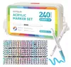Languo M720 Acrylic Marker Set – profesjonalny zestaw 240 Podgląd zdjęcia produktu 1