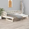 Výsuvná postel masivní borovice 2x (80 x 200) cm Náhled obrázku produktu 2