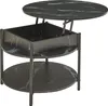 Couchtisch 'Kandas' mit Hebeplatte rund 70 x 49 cm Produktbild-Vorschau 4