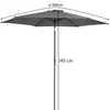 KINGSLEEVE® Sonnenschirm 300cm UV Schutz 80+ Abdeckung Produktbild-Vorschau 7