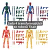 Vícedílný pohyblivý robot Shapeshift Titan (sada 4 kusů) - Náhled obrázku produktu 1