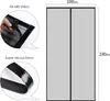 Fliegengitter magnetisch 100x230 cm Schwarz Ultradünn Produktbild-Vorschau 6
