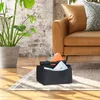 Cestino portagiornali Relaxdays in feltro, A x L x P: 22 x Anteprima dell’immagine prodotto 2