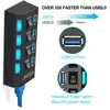 USB 3.0 hub met 4 poorten, splitteradapter met actieve Productafbeelding-voorbeeld 2