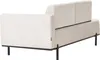 BELIANI Chaiselongue Rechtsseitig Hellbeige Stoffbezug Produktbild-Vorschau 5