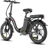 A studio shot of a black electric bicycle against a white background. Produktbild-Vorschau