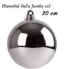 Christbaumkugel Weihnachtskugel Silber ⌀ 30 cm Baumschmuck Produktbild-Vorschau 2