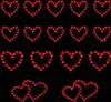 Oblique Unique 16 Herz Sticker Strass Steine Aufkleber Produktbild-Vorschau 1