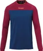 A long-sleeved shirt with a two-tone design. Voir les images du produit