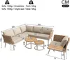 Flieks Gartenmöbel-Sets 6 Sitzer, Gartenlounge-Set mit 2 Produktbild-Vorschau 5