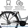Zündapp X200 E Bike Damenfahrrad 155 - 180 cm Stadtrad Produktbild-Vorschau 7