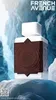A perfume bottle is displayed on a snowy, icy surface with a blurred, icy background. Náhľad obrázku produktu