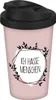 Coffee to go Becher Ich hasse Menschen 400ml Produktbild-Vorschau 1