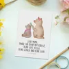 Mr. & Mrs. Panda bildkarte Bär Kind - Weiß - Geschenk, Produktbild-Vorschau 2