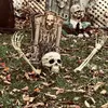 Realistische Skelett Pfähle Halloween Dekorationen für Produktbild-Vorschau 3