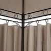 Casaria Gazebo Topas Padiglione 3x4m in Metallo Resistente Anteprima dell’immagine prodotto 6