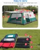 Outdoorowy namiot kempingowy, wodoodporny dwuwarstwowy Podgląd zdjęcia produktu 5