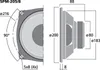 MONACOR SPM-205/8 Diffusore per bassi HiFi Anteprima dell’immagine prodotto 2
