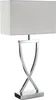 Lampe de table AVINA 60W - gris chrome Voir les images du produit 1