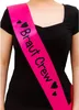 Oblique Unique Schärpe Braut + Braut Crew Set JGA Hen Party Produktbild-Vorschau 3