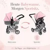 Bayer Chic 2000 Kombi-Puppenwagen Mika | 2in1 Buggy & Produktbild-Vorschau 13