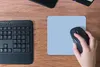 MuchoWow® Mauspad Mousepad Hosen - Textur - Denim - Muster Produktbild-Vorschau 4