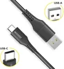 Câble USB-C vers USB Accezz - 2 mètres - Noir Voir les images du produit 3