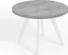 Runder Ausziehbarer Tisch für Esszimmer, LORA, Loft-Stil, Produktbild-Vorschau 1