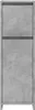 vidaXL Koupelnová skříňka Concrete Grey 30x30x95 cm Dřevěný Náhled obrázku produktu 4