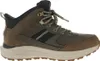 A side view of a brown hiking boot. Anteprima dell’immagine prodotto