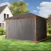 Pawilon ogrodowy 3x4 m w optyce drewna dach stalowy hardtop Podgląd zdjęcia produktu 4
