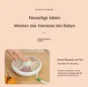 KANDONEX Drehbare Snackbox mit Fächern – Runde Brotdose für Produktbild-Vorschau 6