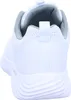 The back view of a white athletic shoe. Produktbild-Vorschau