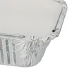 Relaxdays: vaschette in alluminio con coperchio, set da 100 Anteprima dell’immagine prodotto 5