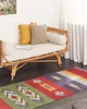 BELIANI Dywan kilim wielokolorowy bawełna 80 x 300 cm Podgląd zdjęcia produktu 2