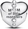 Pandora Mummy's Little Monster Heart Charm 793768C01 Náhled obrázku produktu 2