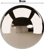 Esfera de cerámica decorativa, dorada y brillante, de 9 cm Vista previa de la imagen del producto 2