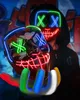 NEU Halloween Maske LED Maske Leuchtende Handschuhe-Set, Produktbild-Vorschau 2