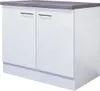 Flex Well Spülenschrank Varo BxTxH 100 x 60 x 86 cm weiß Produktbild-Vorschau 1