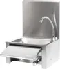 XPOtool Edelstahl Gastro Waschbecken mit quadratischem Produktbild-Vorschau 3