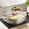 STONELINE® Servierpfanne Eckig 28 cm | mit Deckel Produktbild-Vorschau 3
