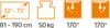 myWall HP 39, 81,3 cm (32"), 190,5 cm (75"), 50 kg, 200 x Produktbild-Vorschau 9