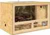 vidaXL Terrarium, bruin, 80 x 50 x 50 cm, van OSB-materiaal Productafbeelding-voorbeeld 3