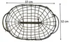 degawo 3er Set Draht Korb -GROSS- oval L= 38,5 cm Griffe Produktbild-Vorschau 3