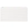 vidaXL Pflanzkübel Weiß 90x40x45,5 cm Massivholz Kiefer Produktbild-Vorschau 5