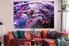 MuchoWow® Poster Ein Schwarm von Anemonenfischen im Wasser Produktbild-Vorschau 2