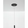 Nova Luce ELETTRA LED Pendelleuchte Schwarz 20W Warmweiss Produktbild-Vorschau 6